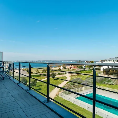 Les Thermes 532 - Vue Mer Avec Piscine Partagee Concarneau Exterior foto